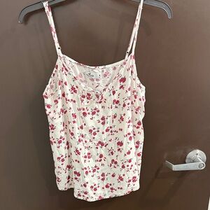 Hollister Pink Floral Camisole Top